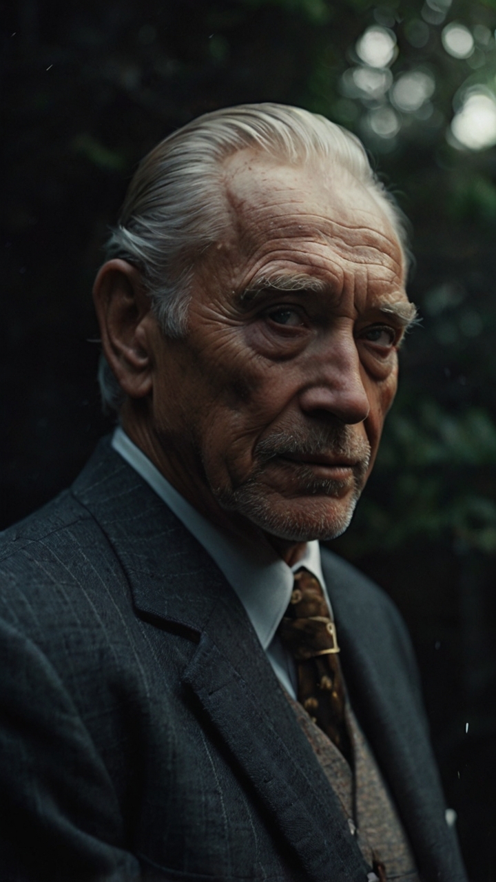 Distinguished Elderly Gentleman Portrait