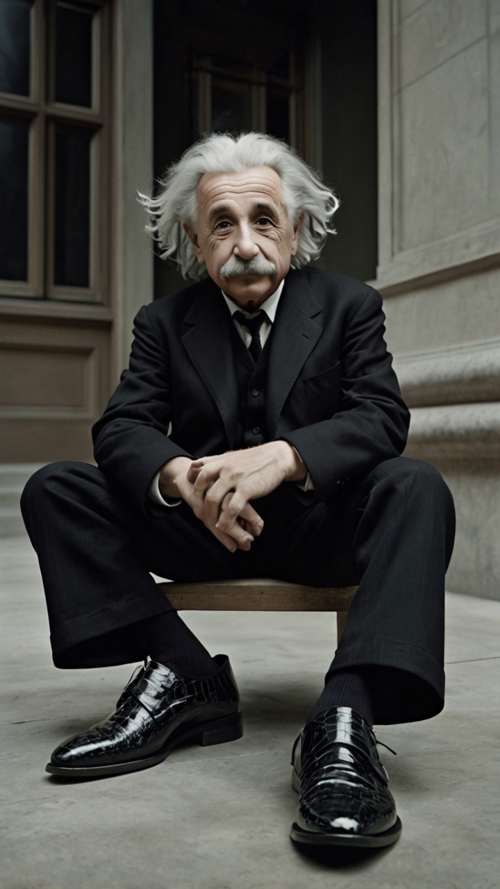Einstein Formal Suit Bench 1