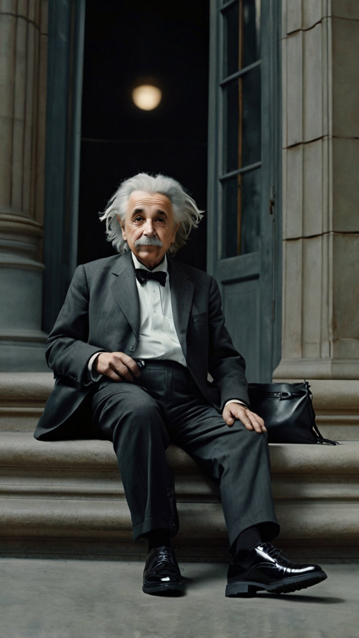 Einstein Formal Suit Bench 2