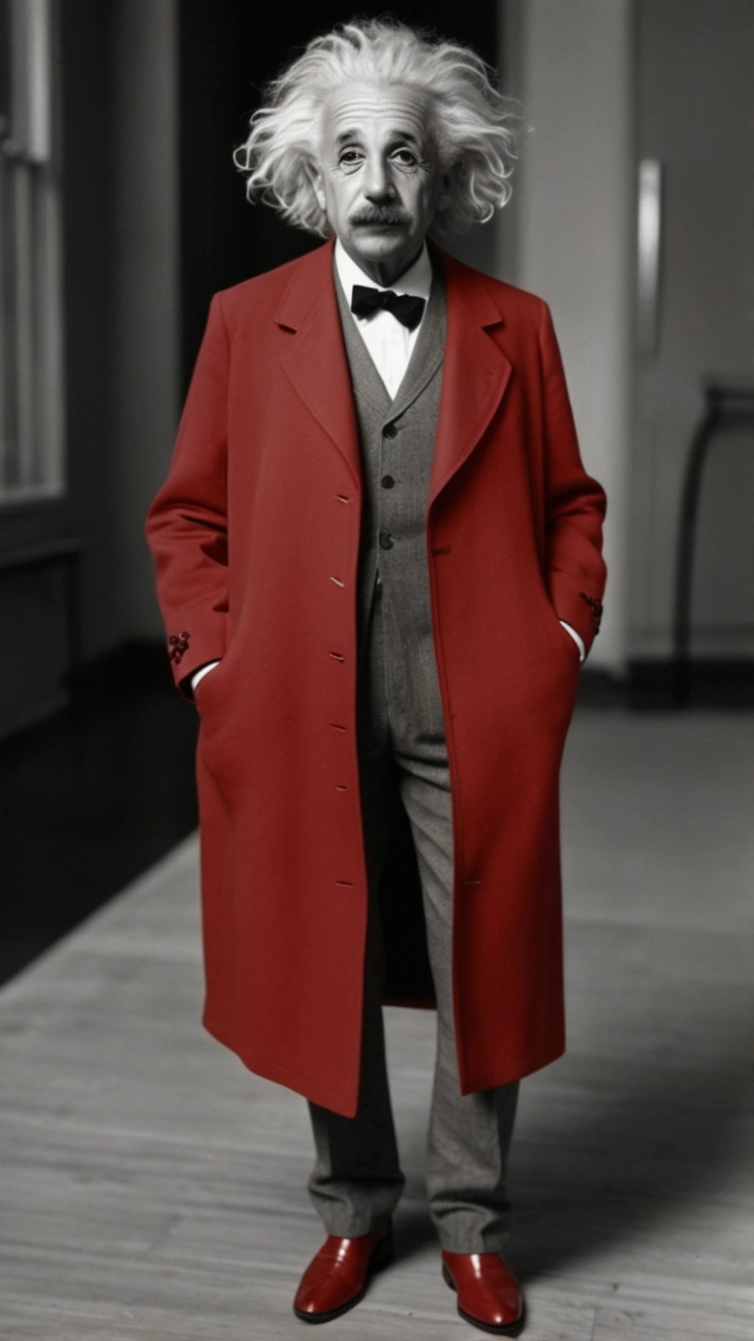Einstein Red Coat Briefcase Video 1 – video thumbnail