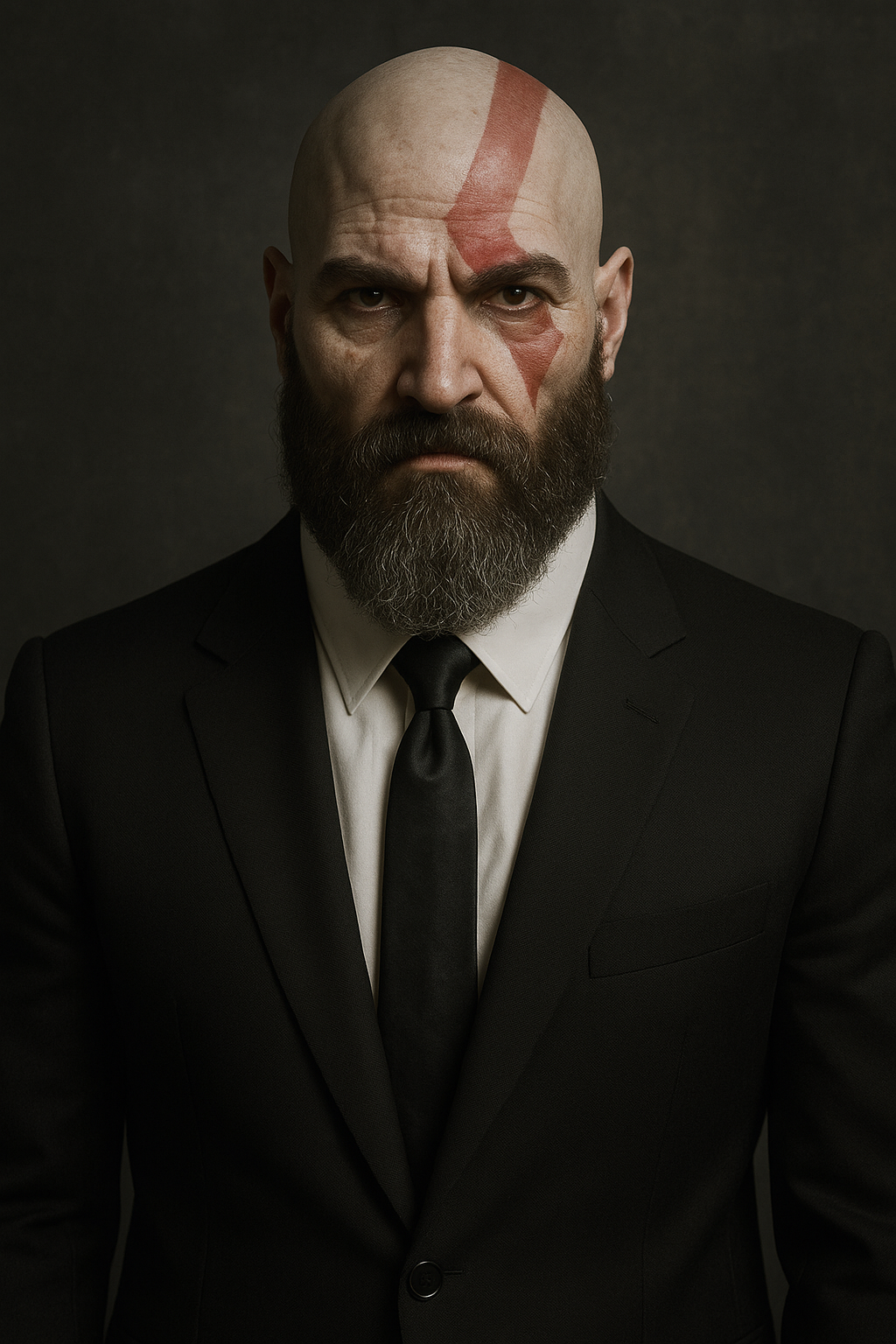 Kratos Business Suit Portrait