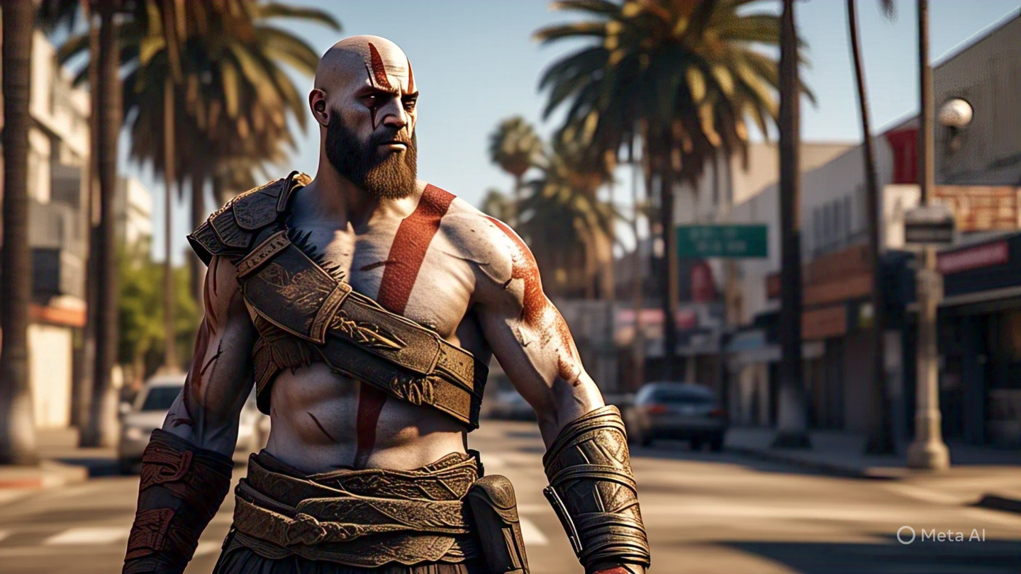 Kratos Godofwar Gta Game 1