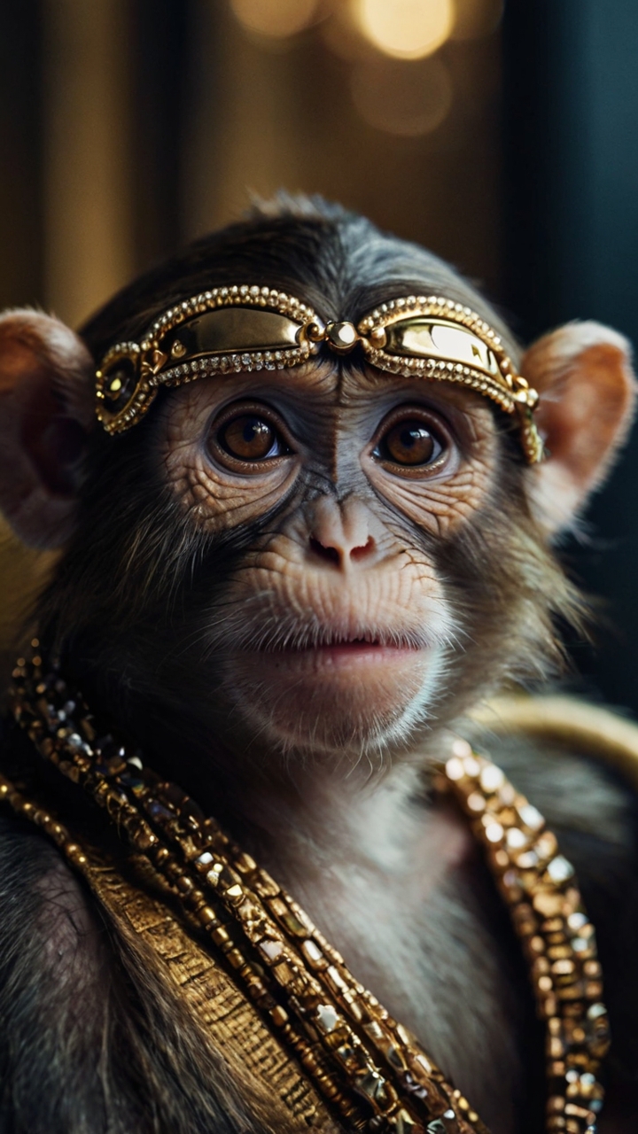 Luxury Monkey Ornate Accessories 1