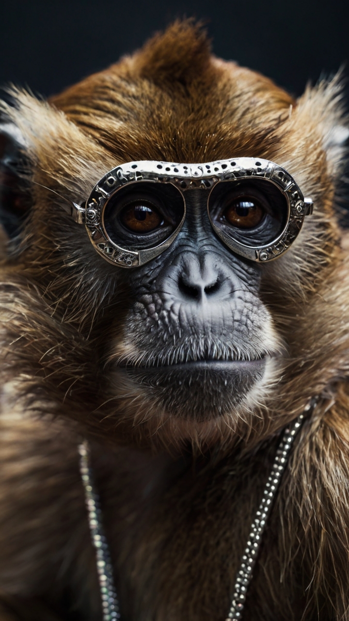 Luxury Monkey Ornate Accessories 2