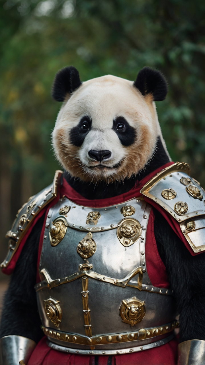 Panda Knight Armor 2