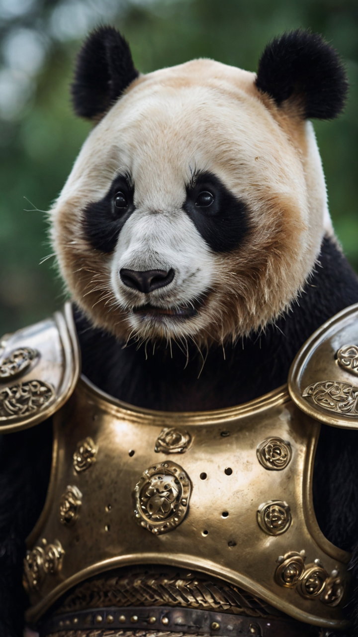 Panda Knight Armor 3
