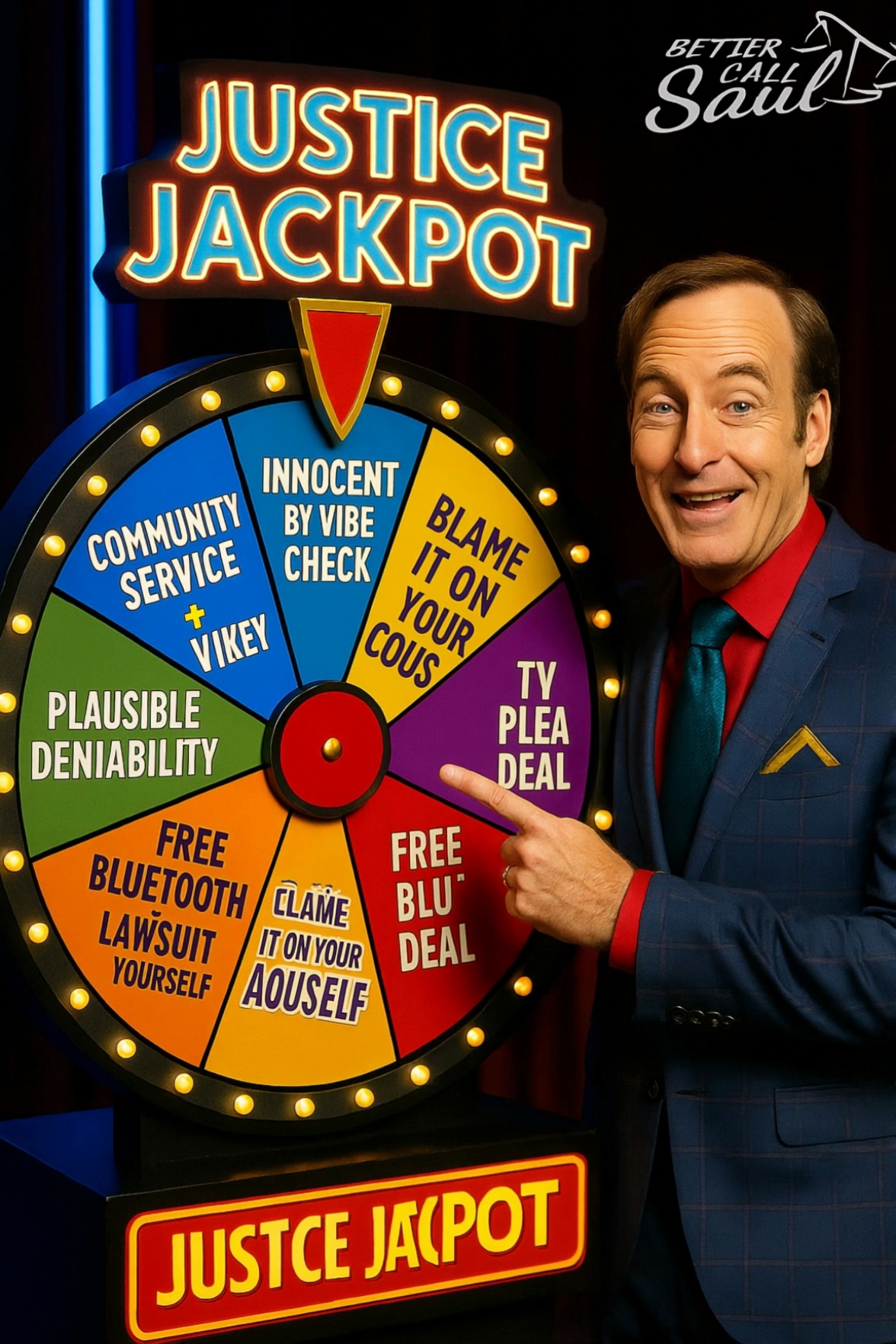 Saul Goodman Justice Jackpot Wheel Video – video thumbnail