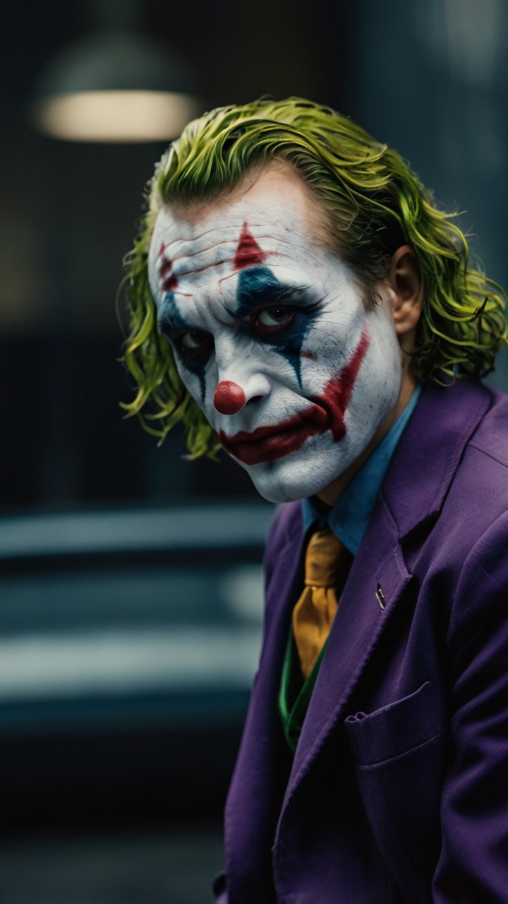 Sinister Clown Villain Cinematic Portrait 1