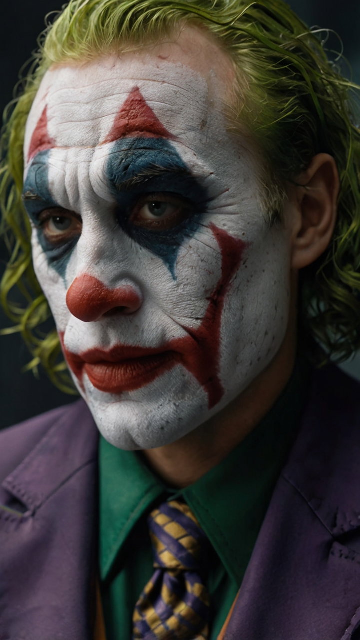 Sinister Clown Villain Cinematic Portrait 2
