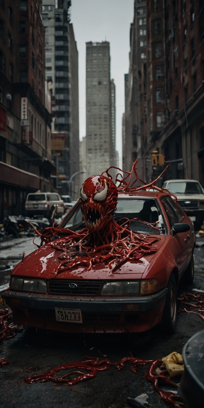 Symbiote Creature Car City