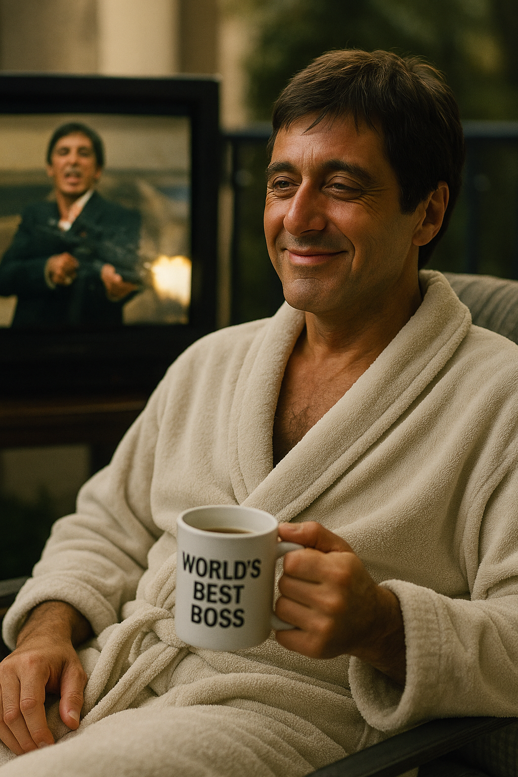 Tony Montana Bathrobe Mug