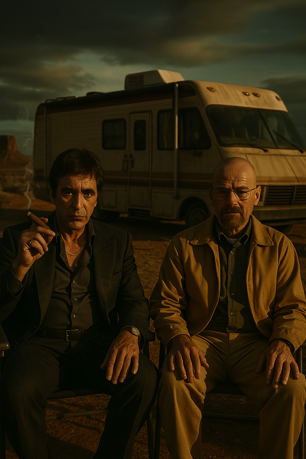 Tony Montana Walter White Rv Cigar