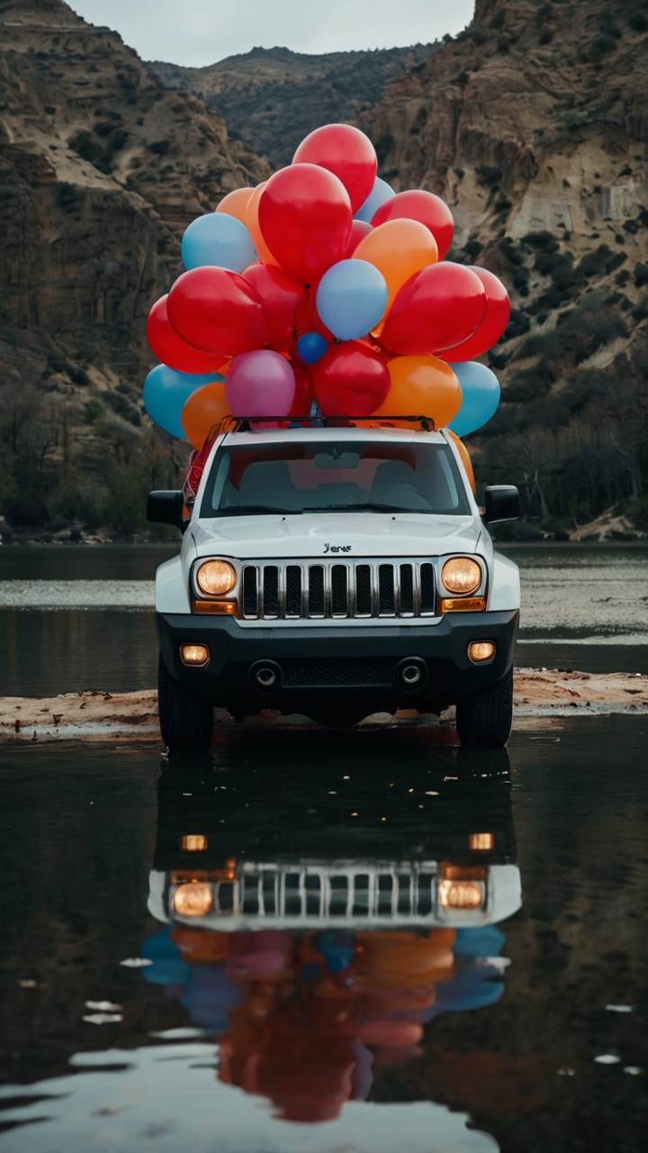 Jeep Balloons Beach Adventure Scene 2