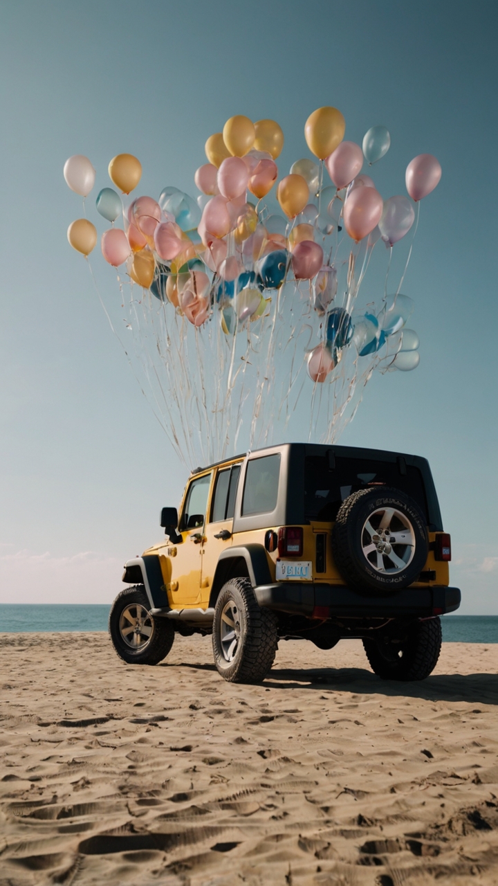 Jeep Balloons Beach Adventure Scene 4