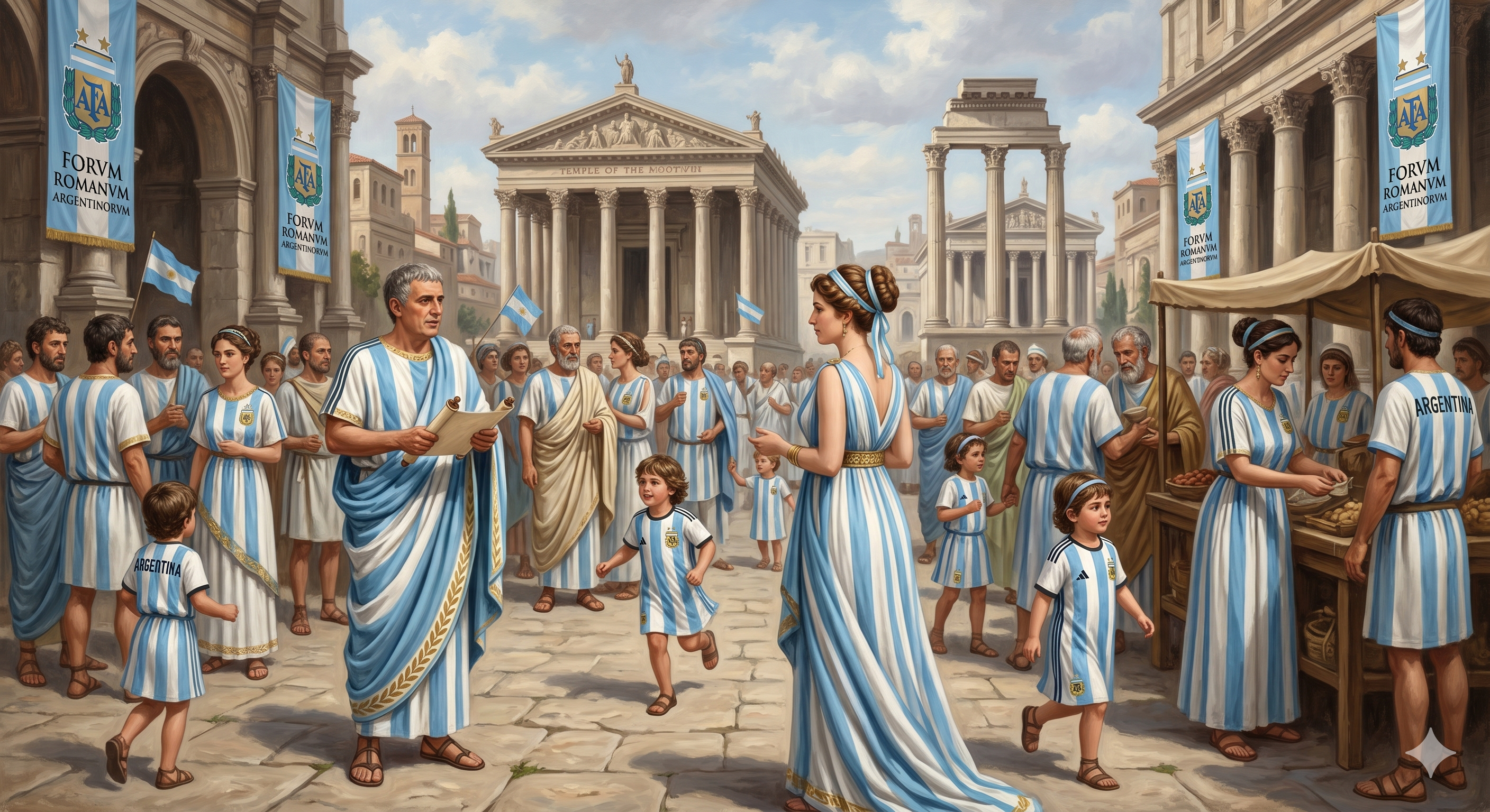 Roman Forum Argentina Football Culture