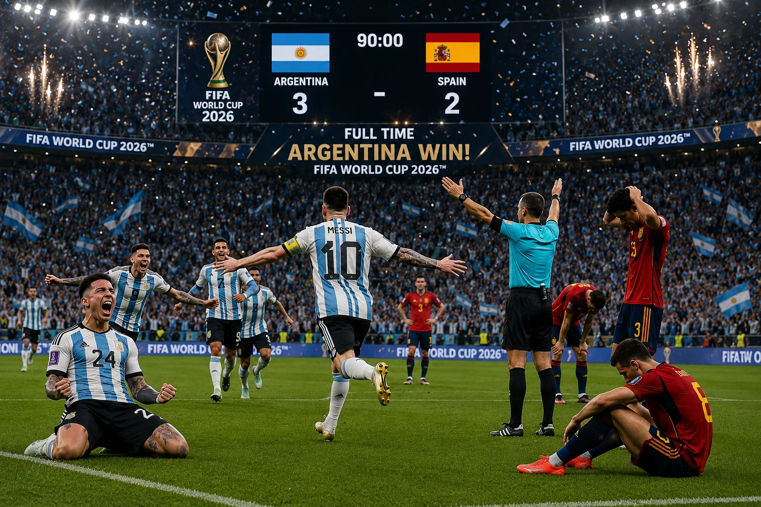 Fifa World Cup 2026 Final Argentina Spain