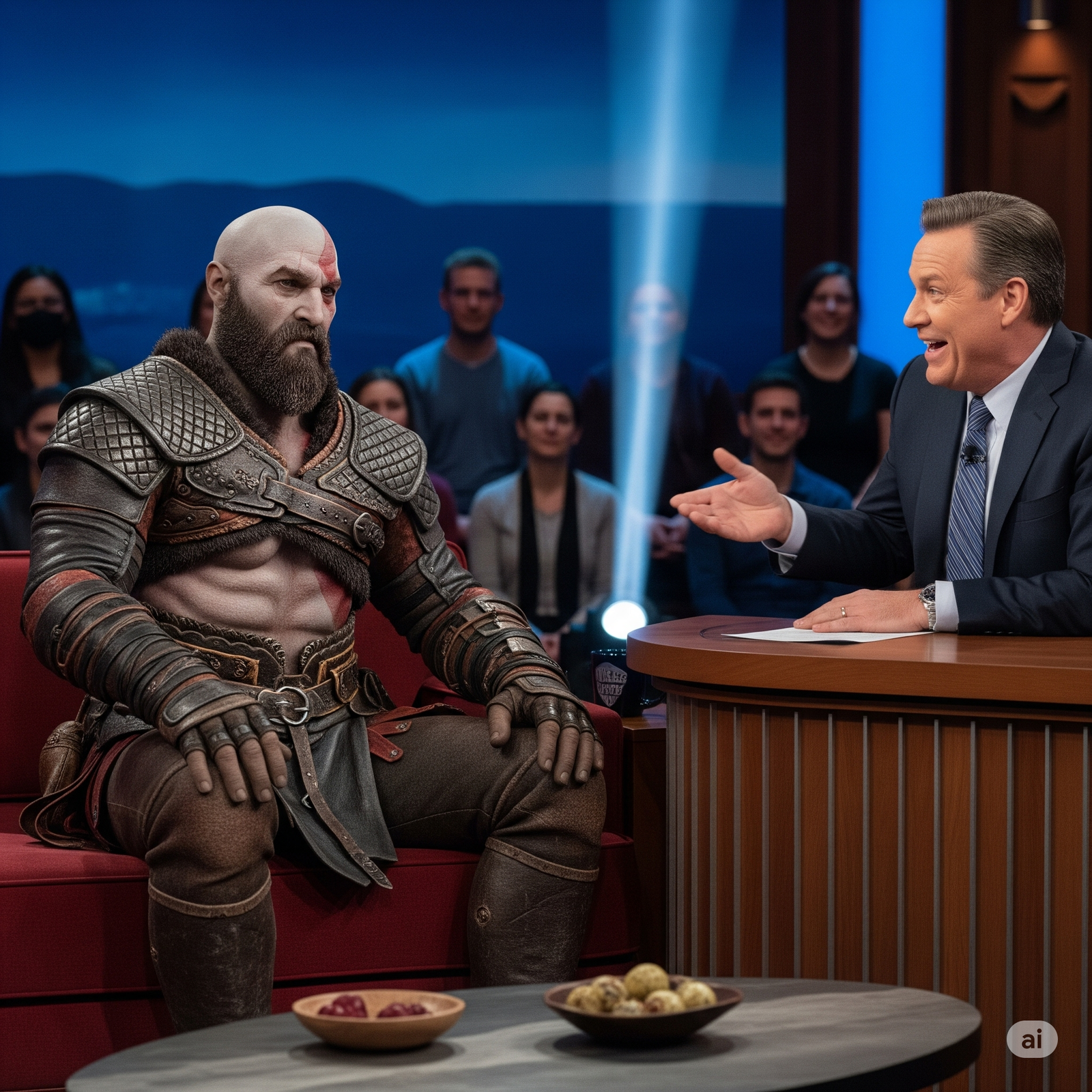 Kratos God Of War Late Night Talk Show 1
