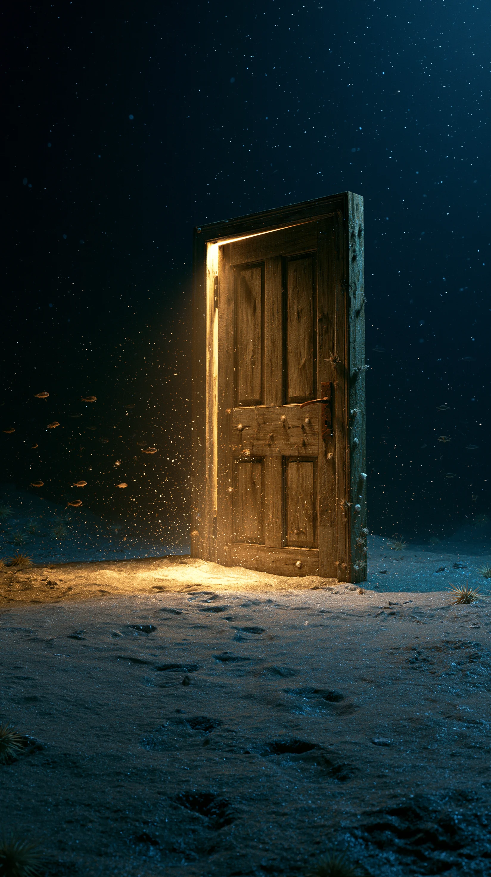 Glowing Door Deep Sea Ocean Floor 3