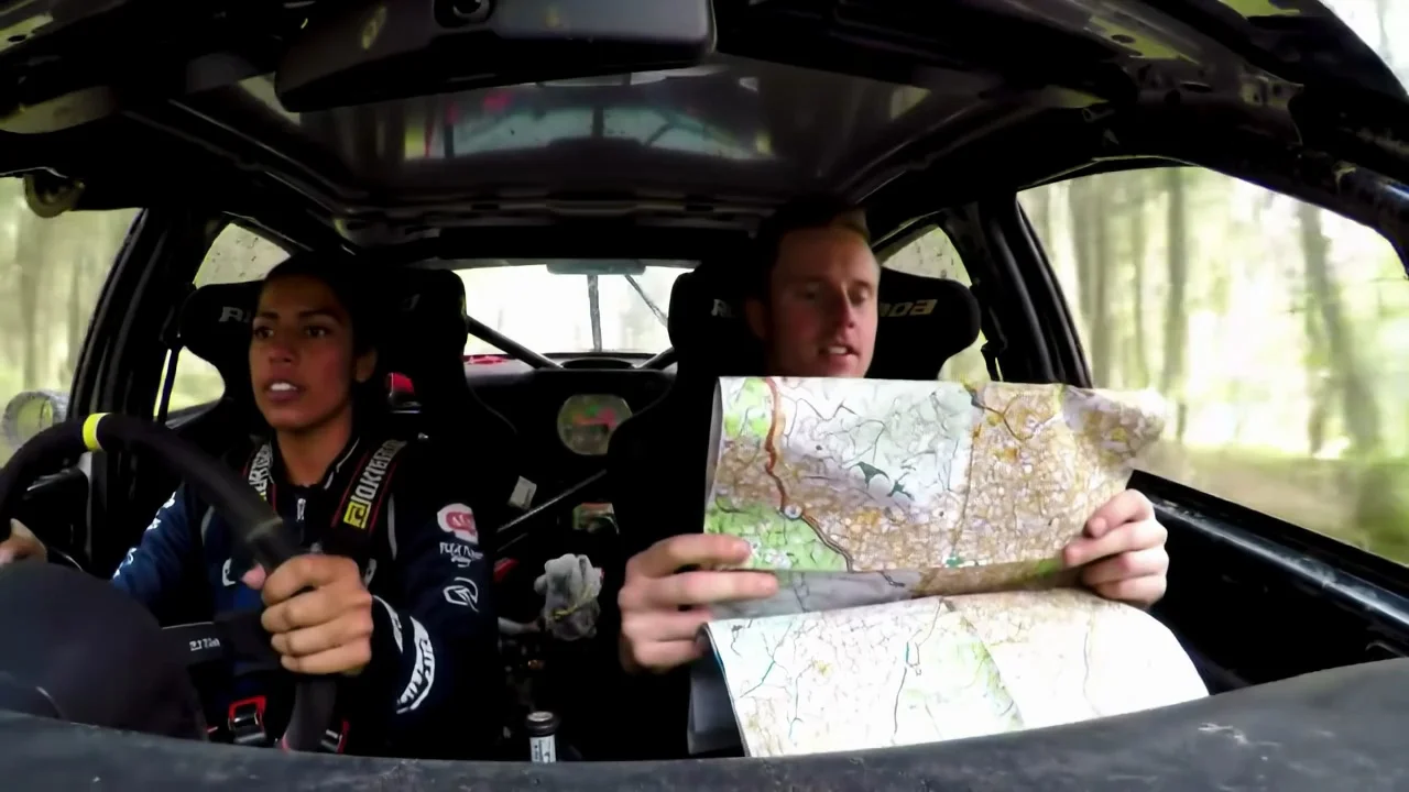 Rally Driver Codriver Forest Navigation Video – video thumbnail